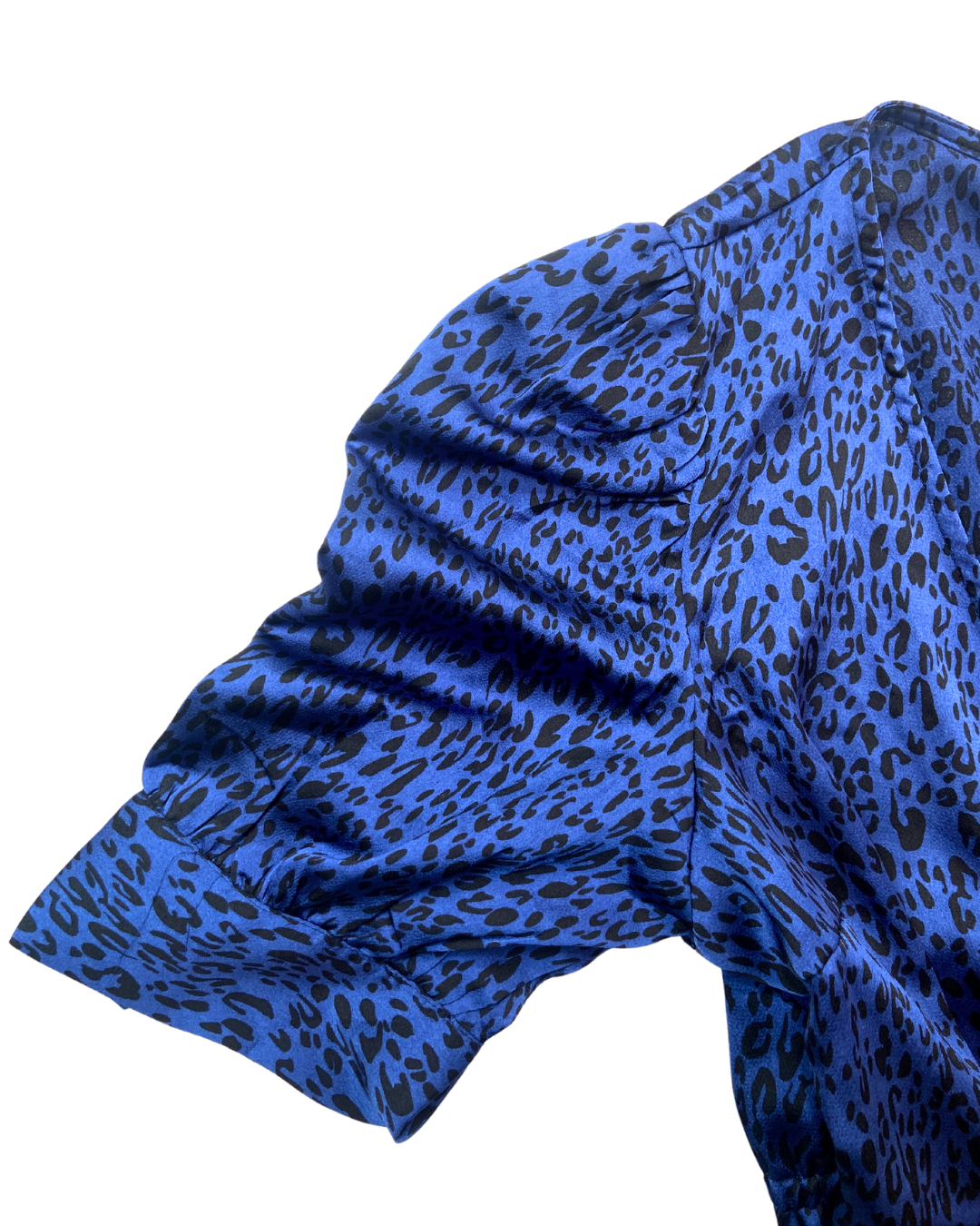 Gini London Blue Leopard Dress
