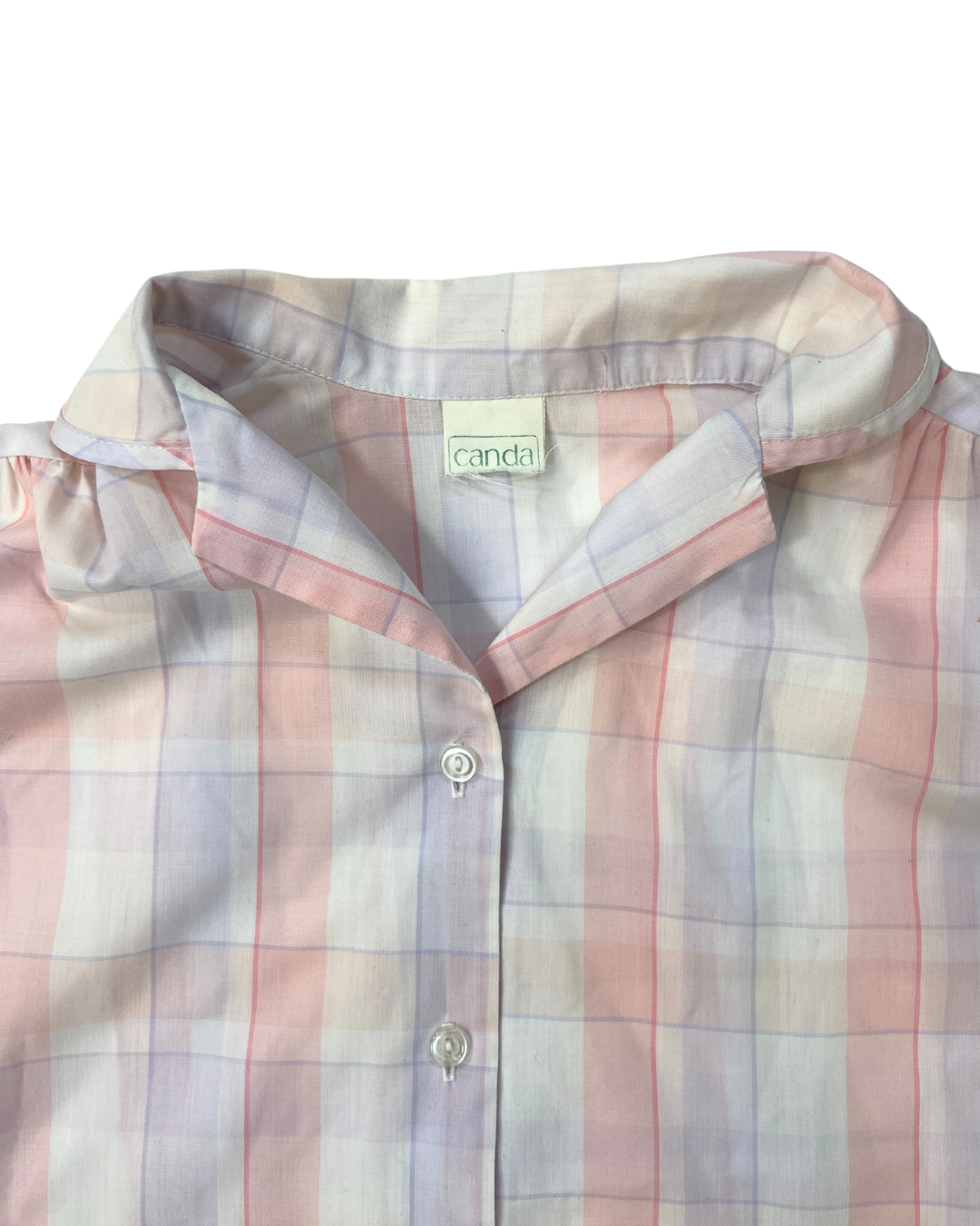 Canda Pink Checkered Shirt