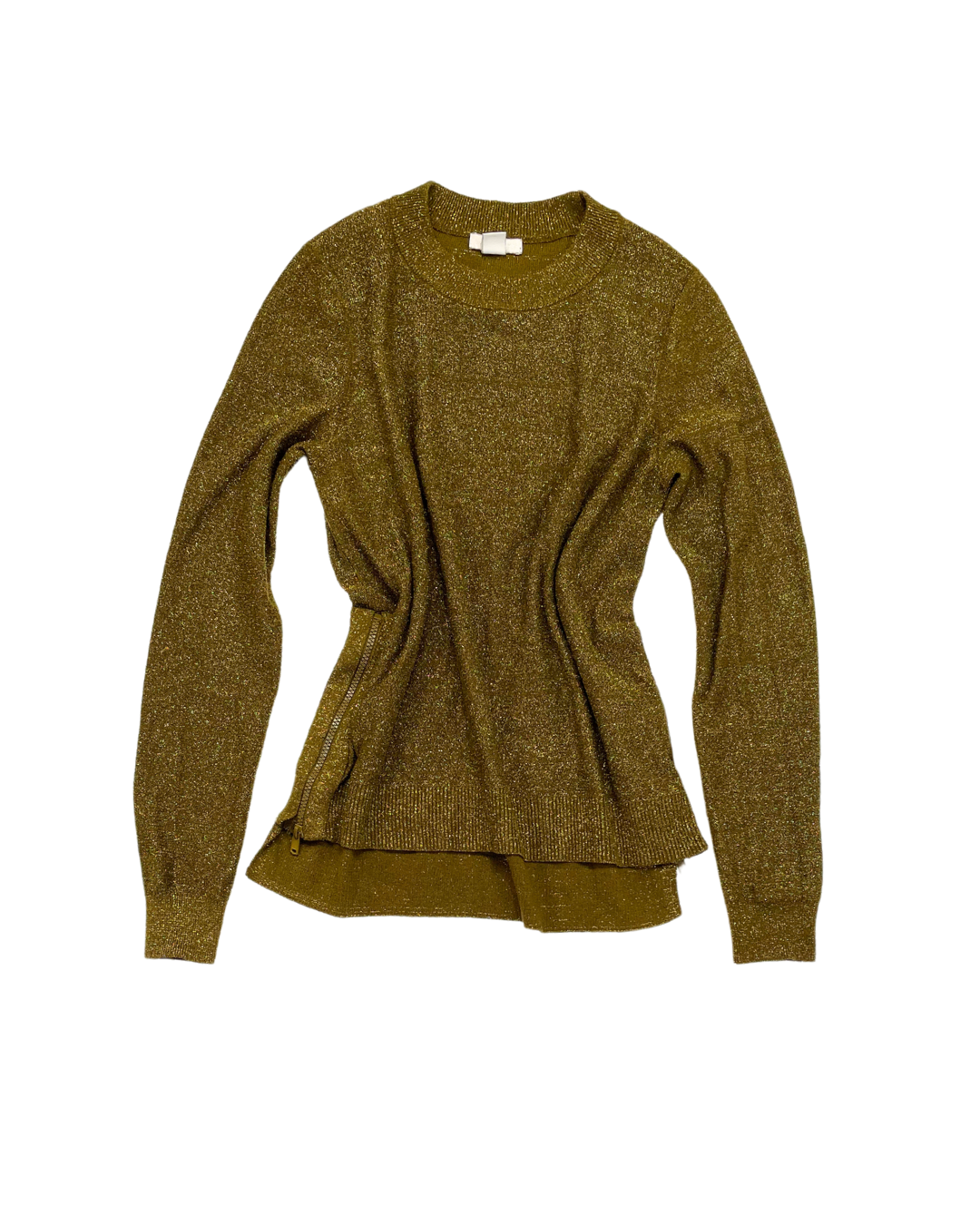 H&amp;M Gold Glitter Jumper