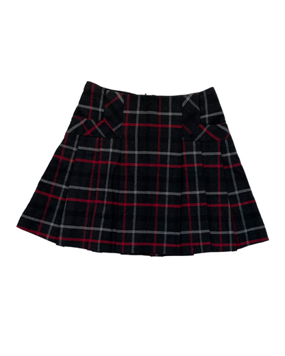 Pleated tennis skirt checkered online