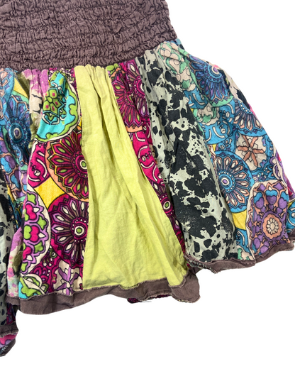 Multi Colour Boho Skirt