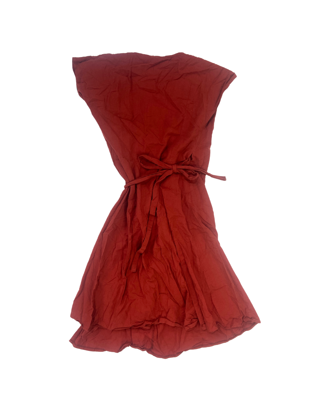 second hand jyoti jyoti Red Wrap Dress 9 OWNI