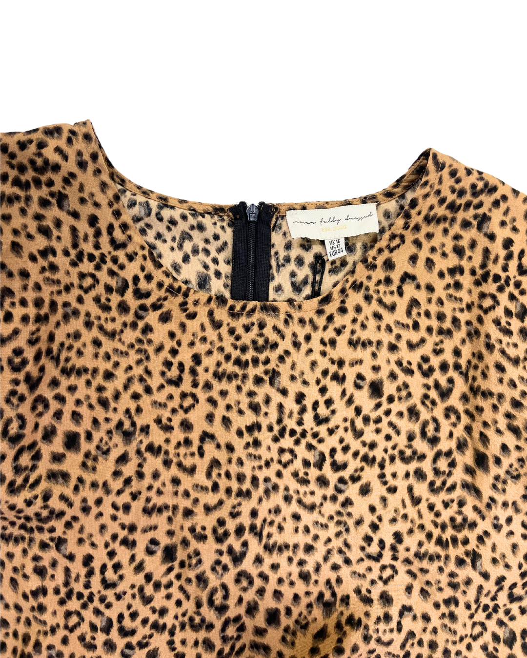Never Fully Dressed Leopard Midi Dress