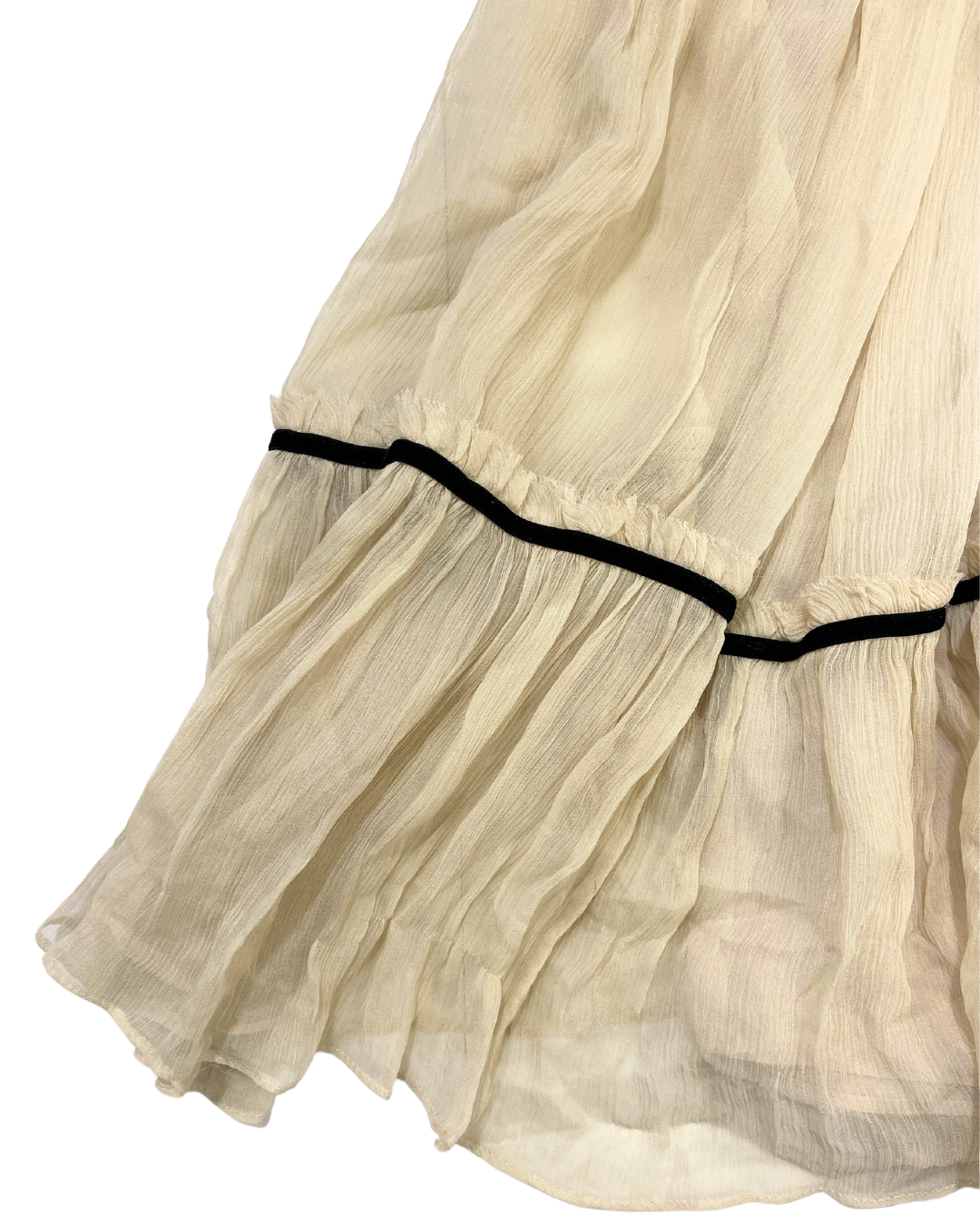 BCBG Maxazira Flowy Cream Mini Dress OWNI BCBG Maxazira Flowy Cream Mini Dress OWNI