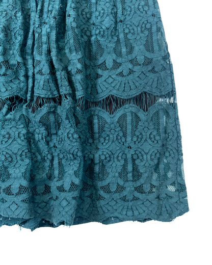 Oasis Teal Lace Dress