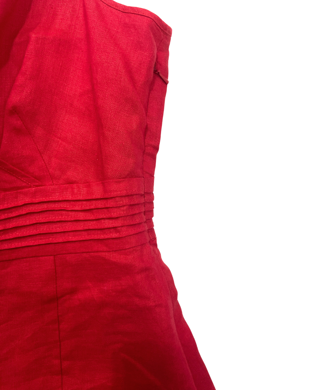 Rocha John Rocha Red Trim Midi Dress