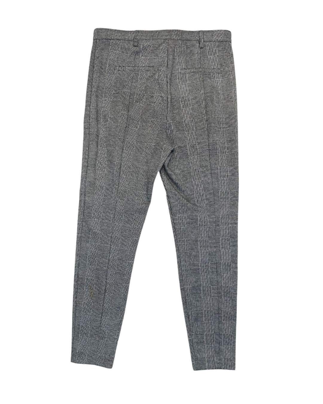 River Island Grey Checkered Trousers