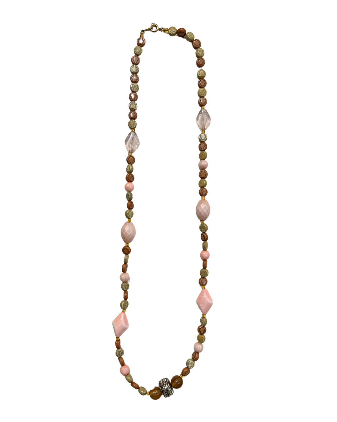 Pink Beaded Necklace