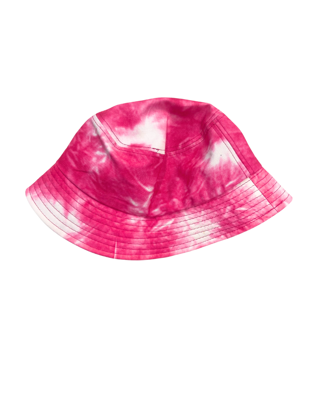 Living Cool&quot; Pink Tie Dye Bucket Hat