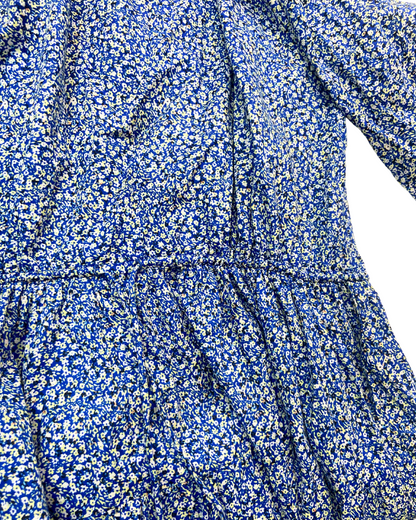 Marks and Spencer Blue Floral Mini Dress