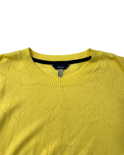 Joules Yellow Knit Jumper