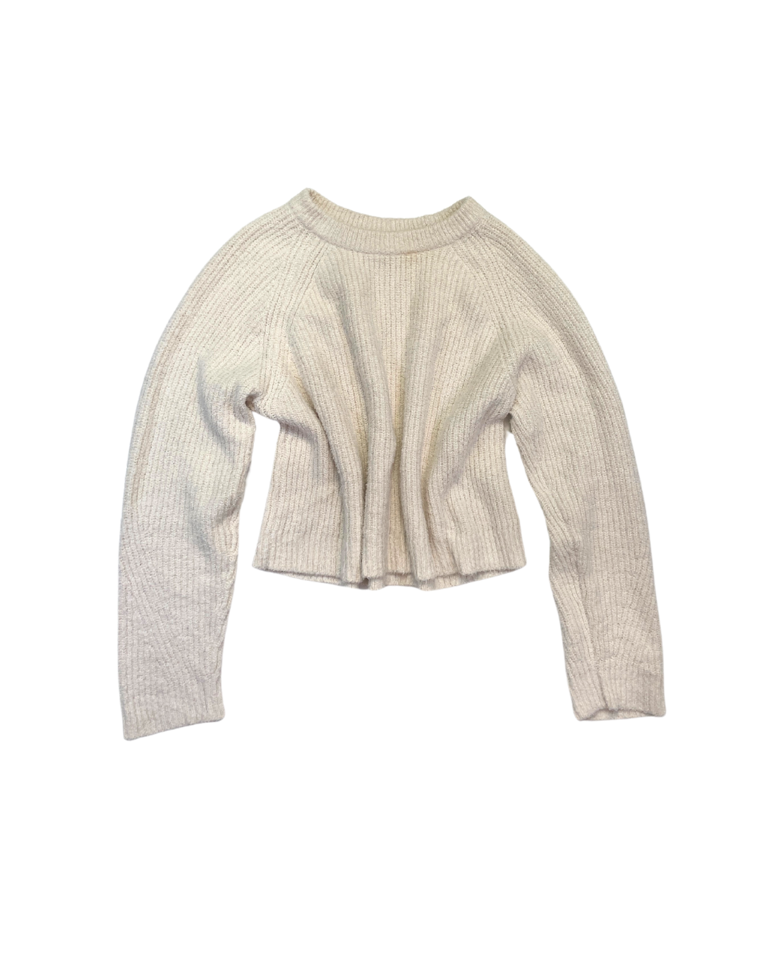 Ninety Percent Cream Crop Jumper