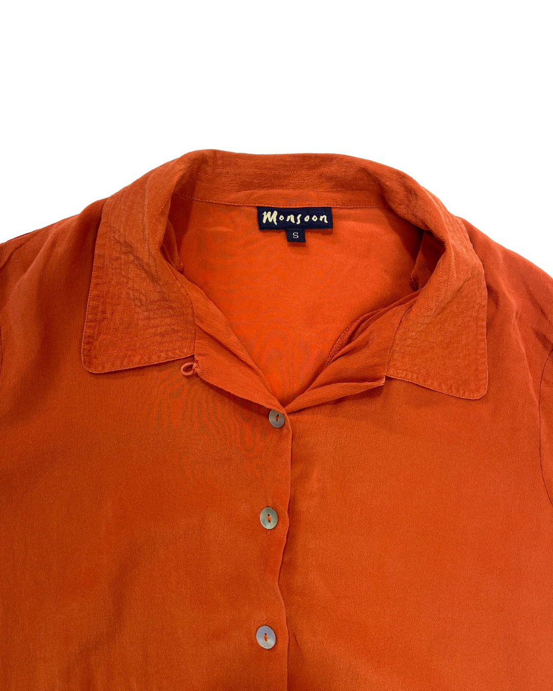 Monsoon Orange Shirt