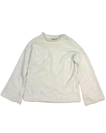 KappAhl White Fluffy Jumper