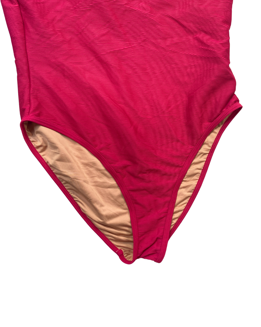 J. Crew Pink One Shoulder Swimsuit