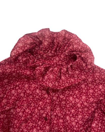 second hand Unknown Unknown Red Flower Shirt 6 OWNI