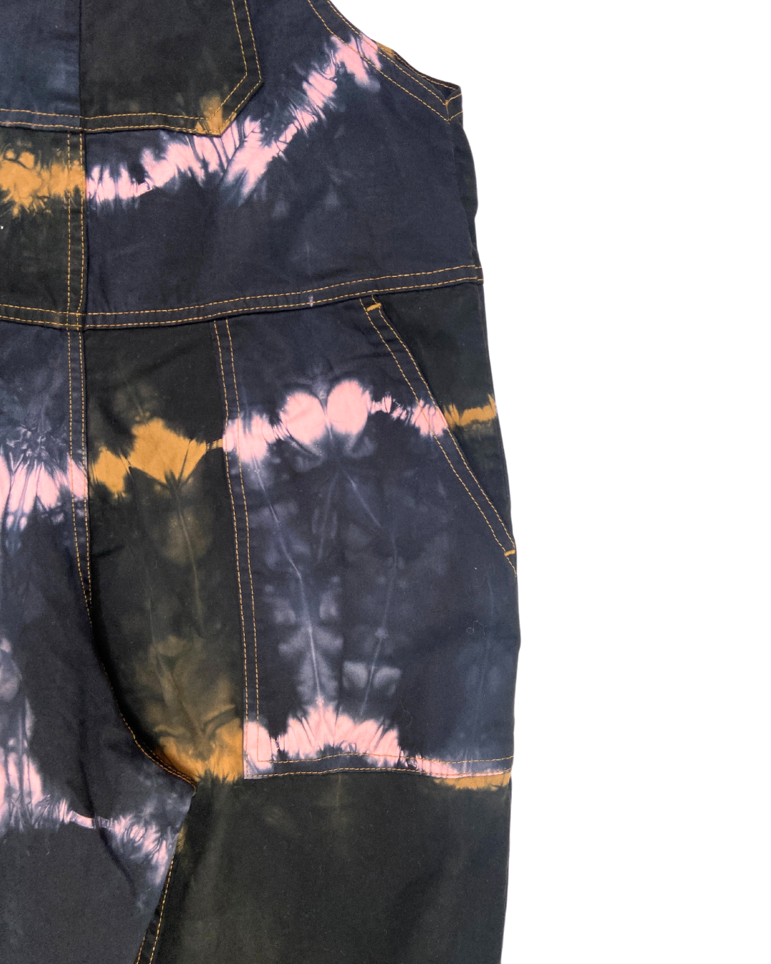 Run and Fly Tie-Dye Dungarees