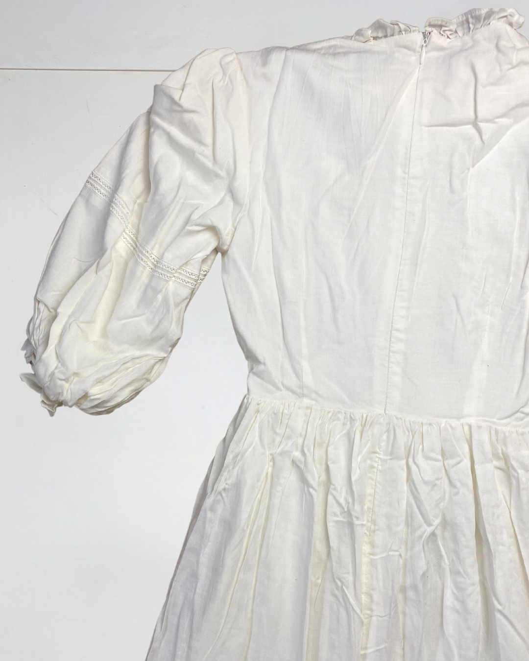 White Ruched Dress Bundle (size 6)