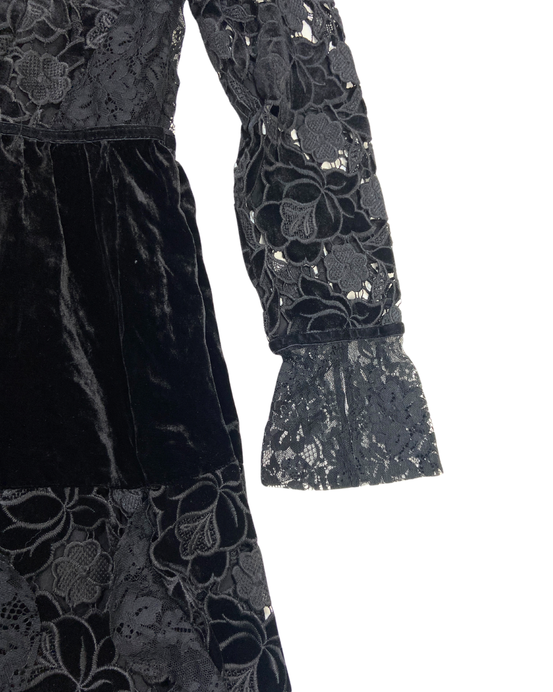 French Connection Black Lace Dress