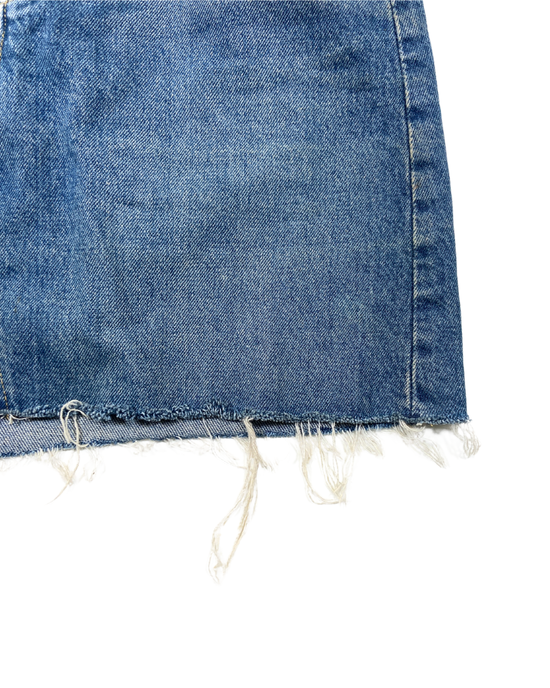 &amp; Denim Blue Mini Skirt