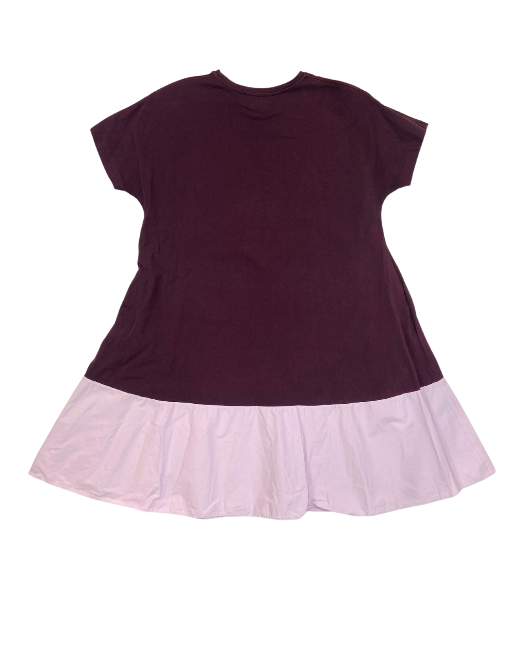 COS Burgundy Two Tone Midi Dress Size M OWNI COS Burgundy Two Tone Midi Dress Size M OWNI