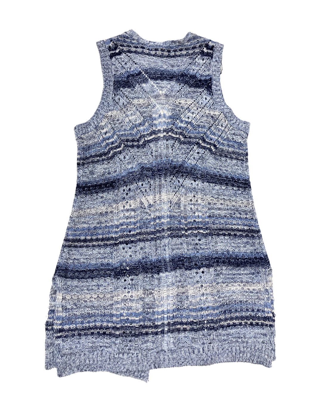 99 Jane Street Blue Knit Vest