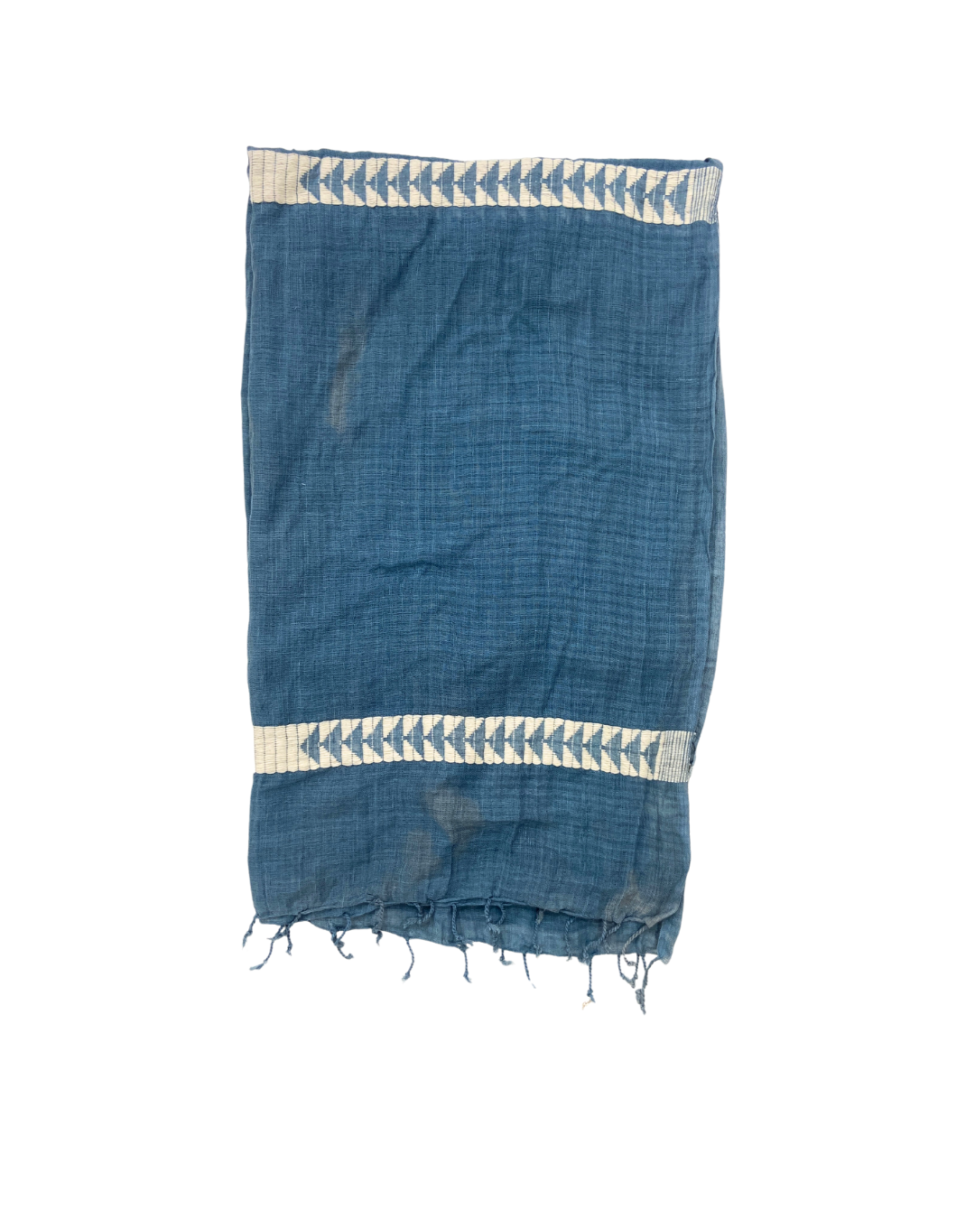 Blue Boho Scarf