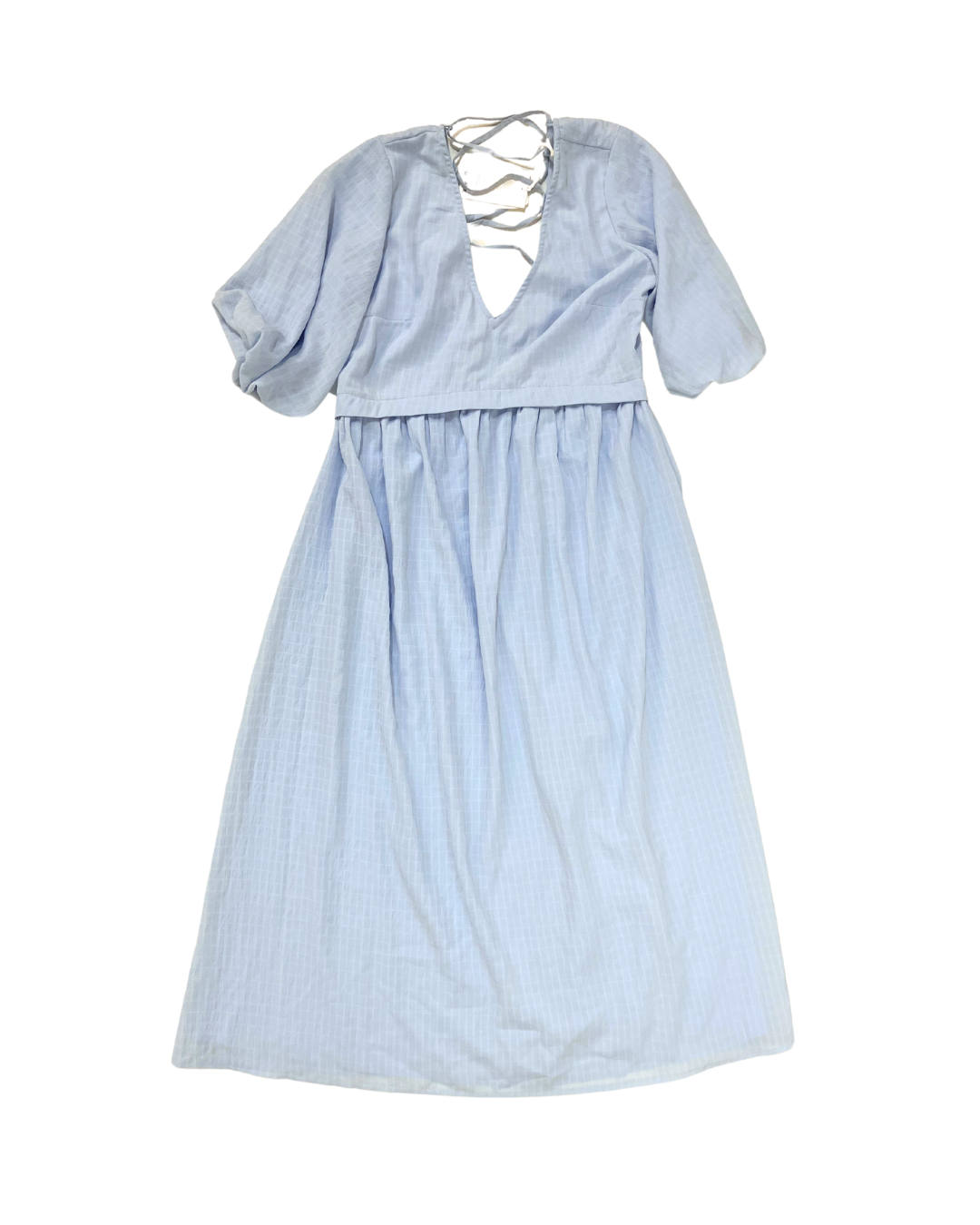 OMNES Blue Midi Dress