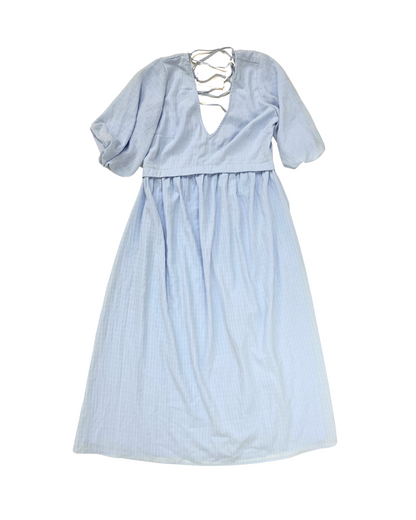OMNES Blue Midi Dress