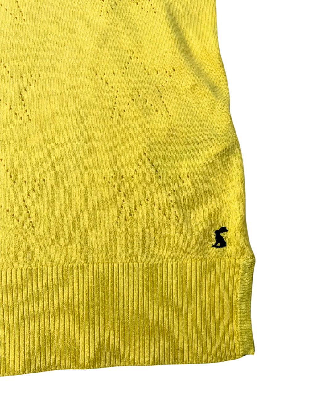 Joules Yellow Knit Jumper