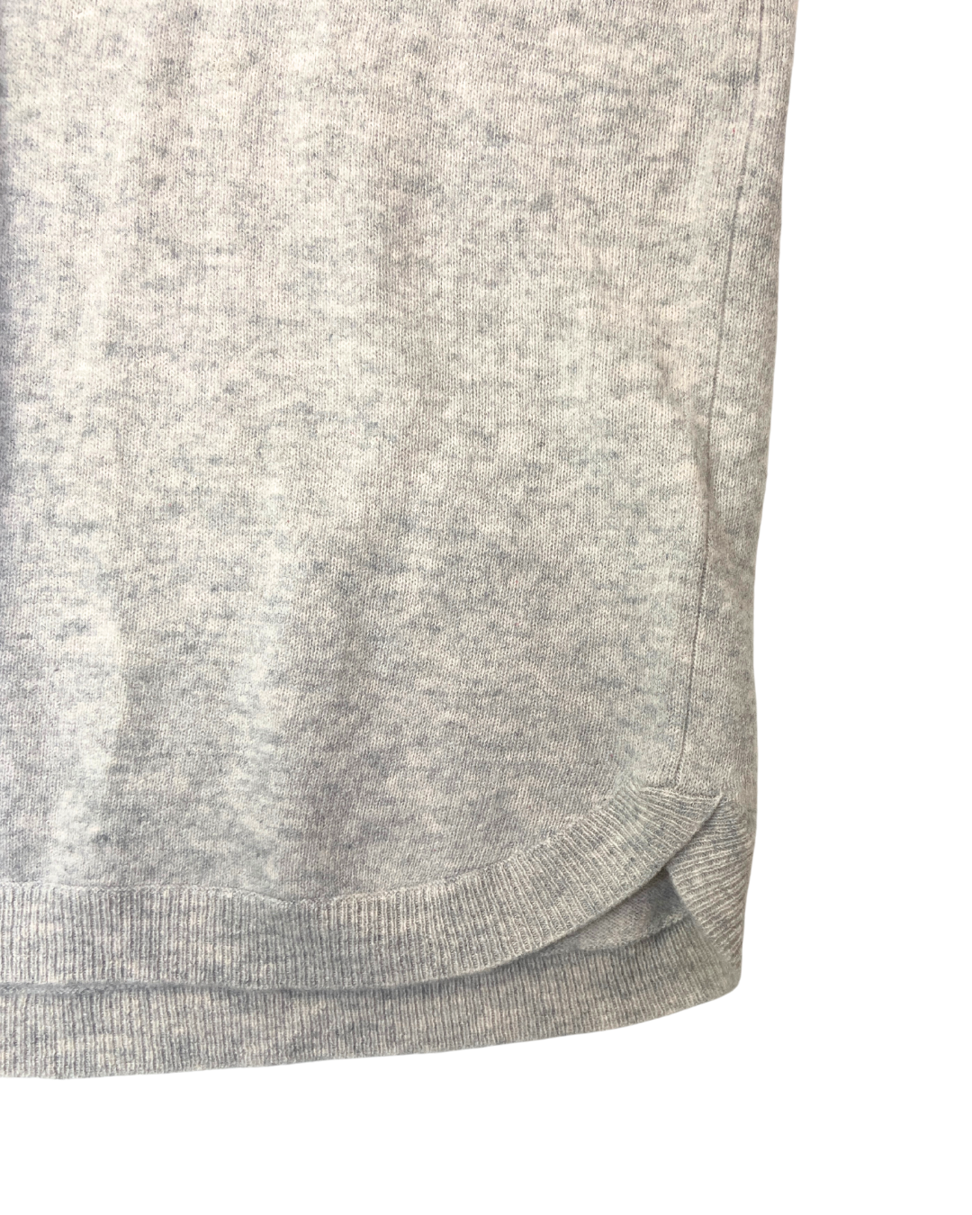 Cynthia Rowley Grey Cashmere Hooded Jumper