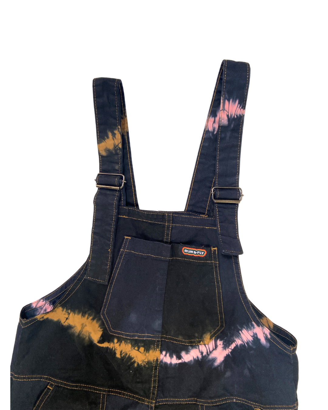 Run and Fly Tie-Dye Dungarees