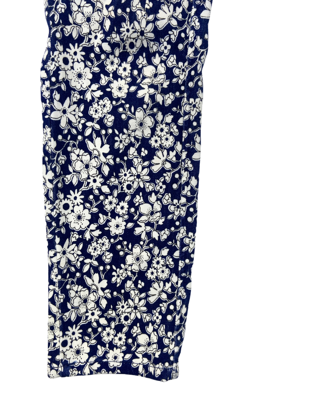 Uniqlo Floral Navy Trousers