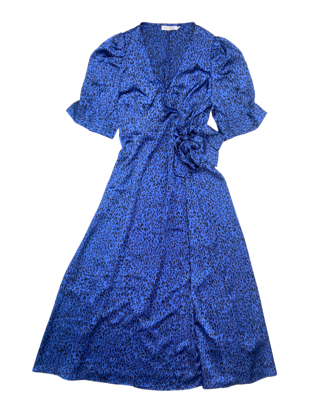 Gini London Blue Leopard Dress OWNI Gini London Blue Leopard Dress OWNI