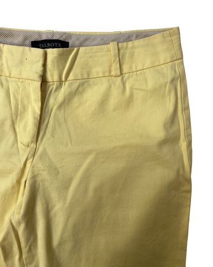 Talbots Yellow Trousers