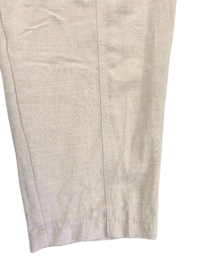 Peacocks Cream Drawstring Trousers