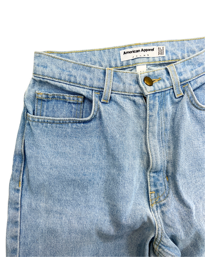 American Apparel Light Wash Jeans