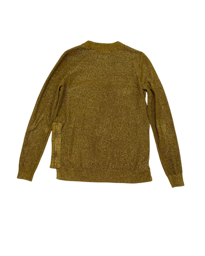 H&amp;M Gold Glitter Jumper