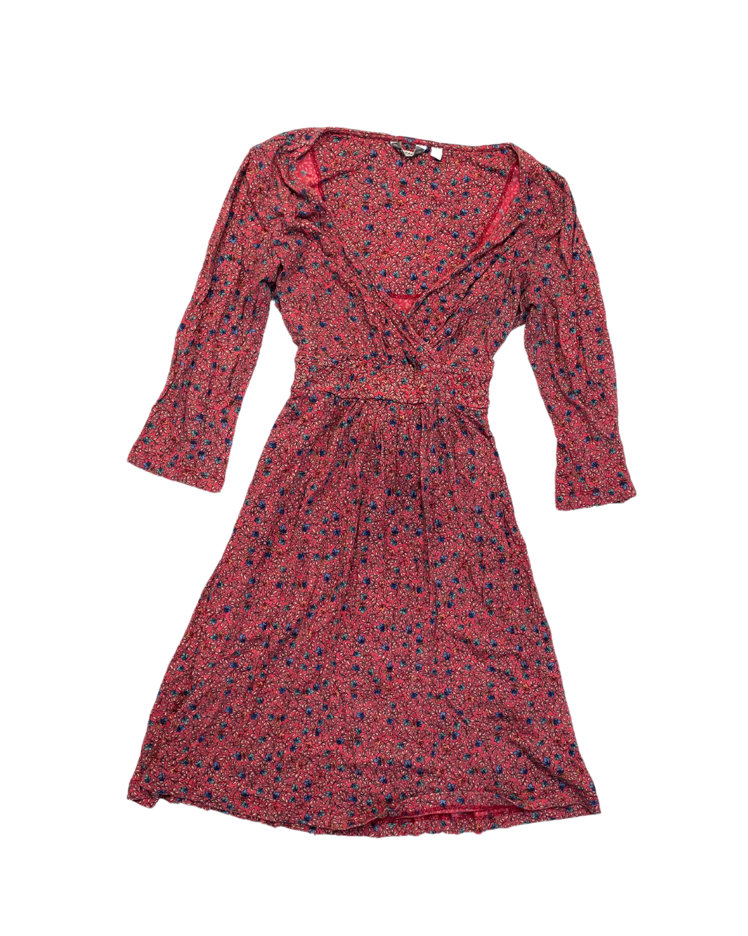 Fat Face Red Floral Dress