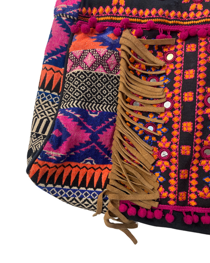 Jasper &amp; Jerra Aztec Print Bag