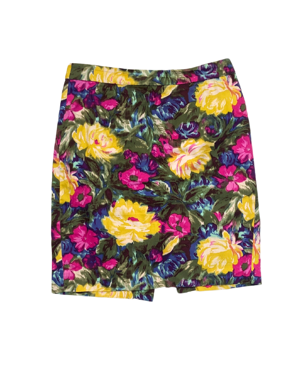 J. Crew Floral Pencil Skirt XXXS OWNI