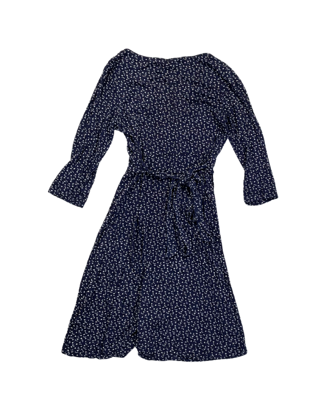 Fat Face Navy Floral Dress