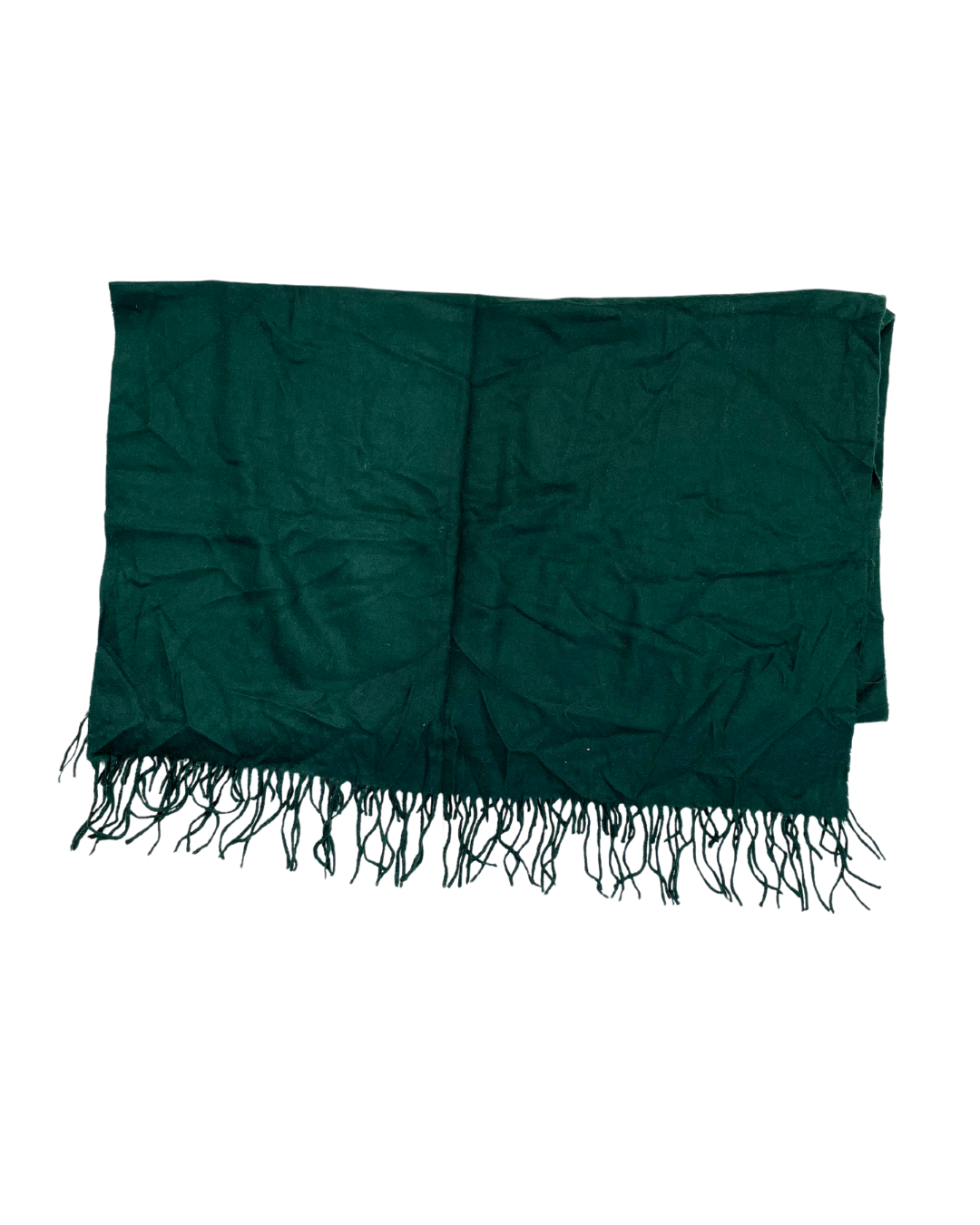 Green Fleece Scarf