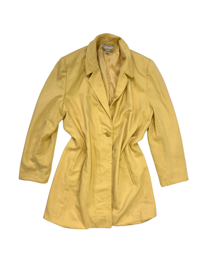 Yellow Longline Blazer