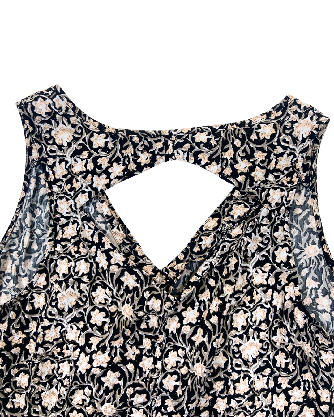 Gap Black Floral Dress