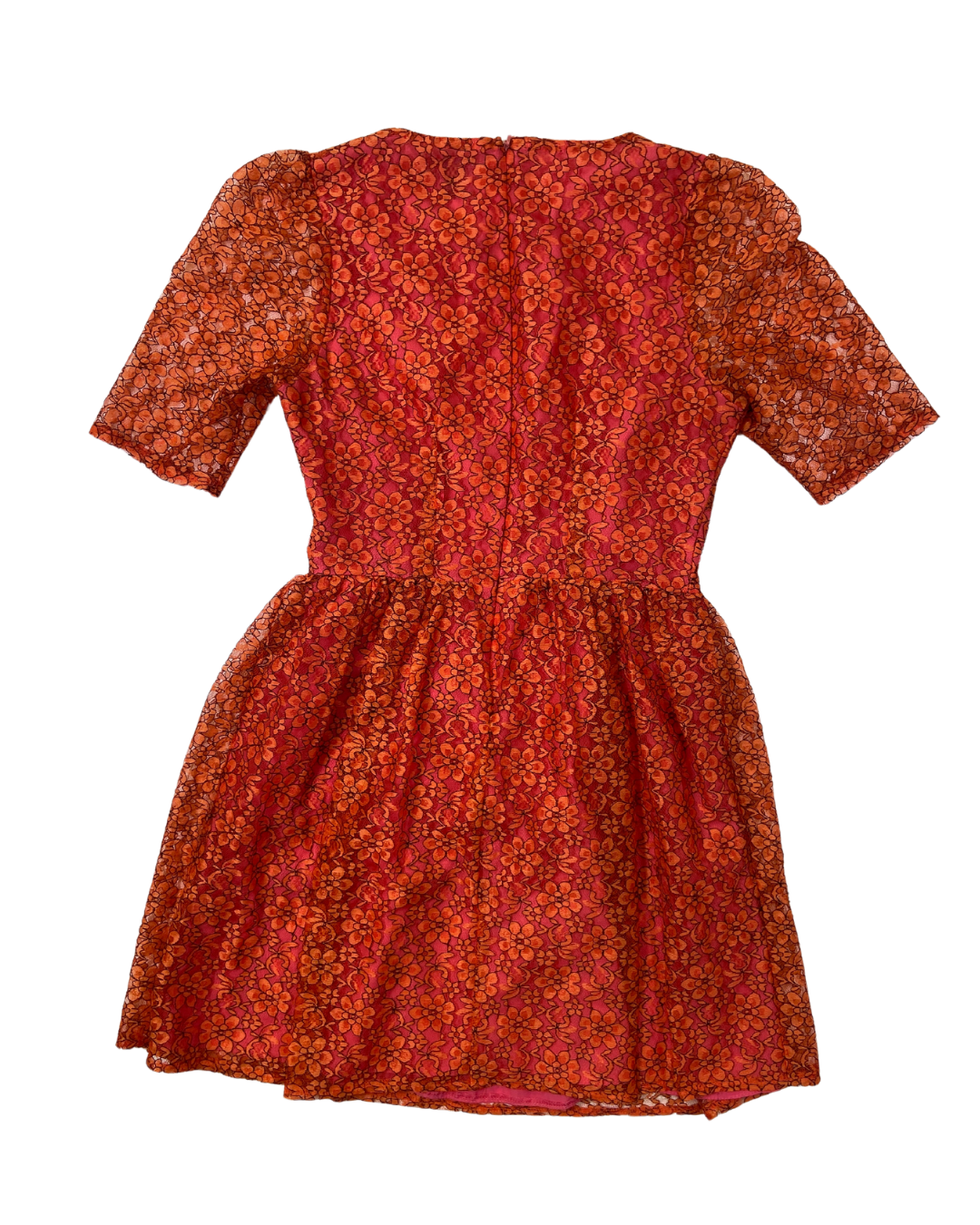 ASOS Orange Floral Mini Dress