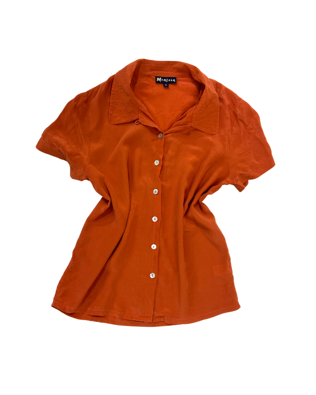 Monsoon Orange Shirt