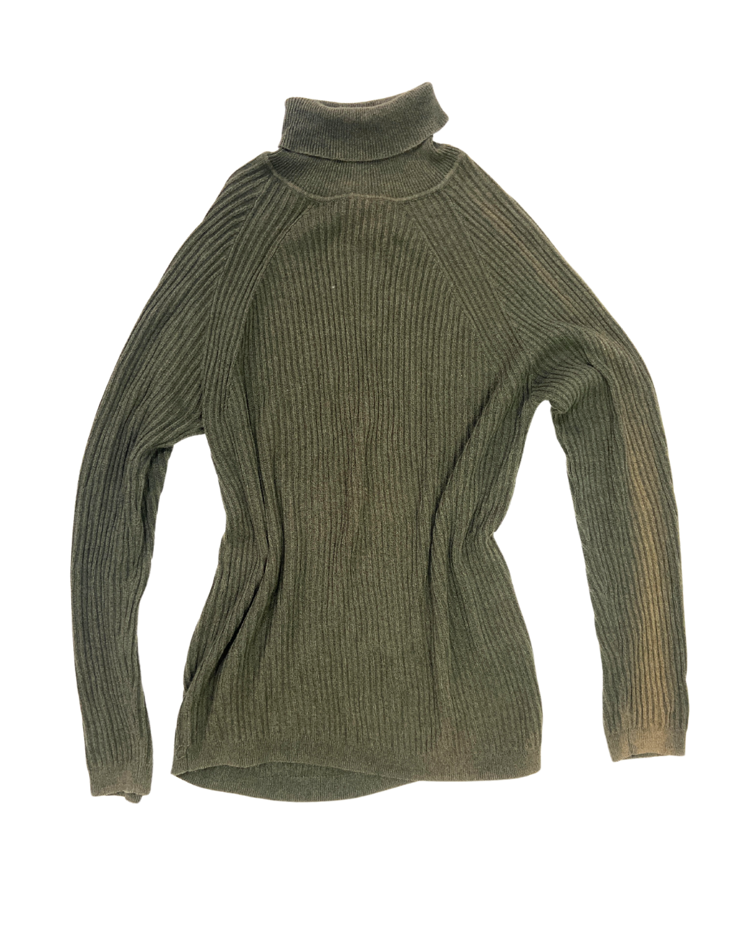 River Island Khaki Turtleneck Jumper