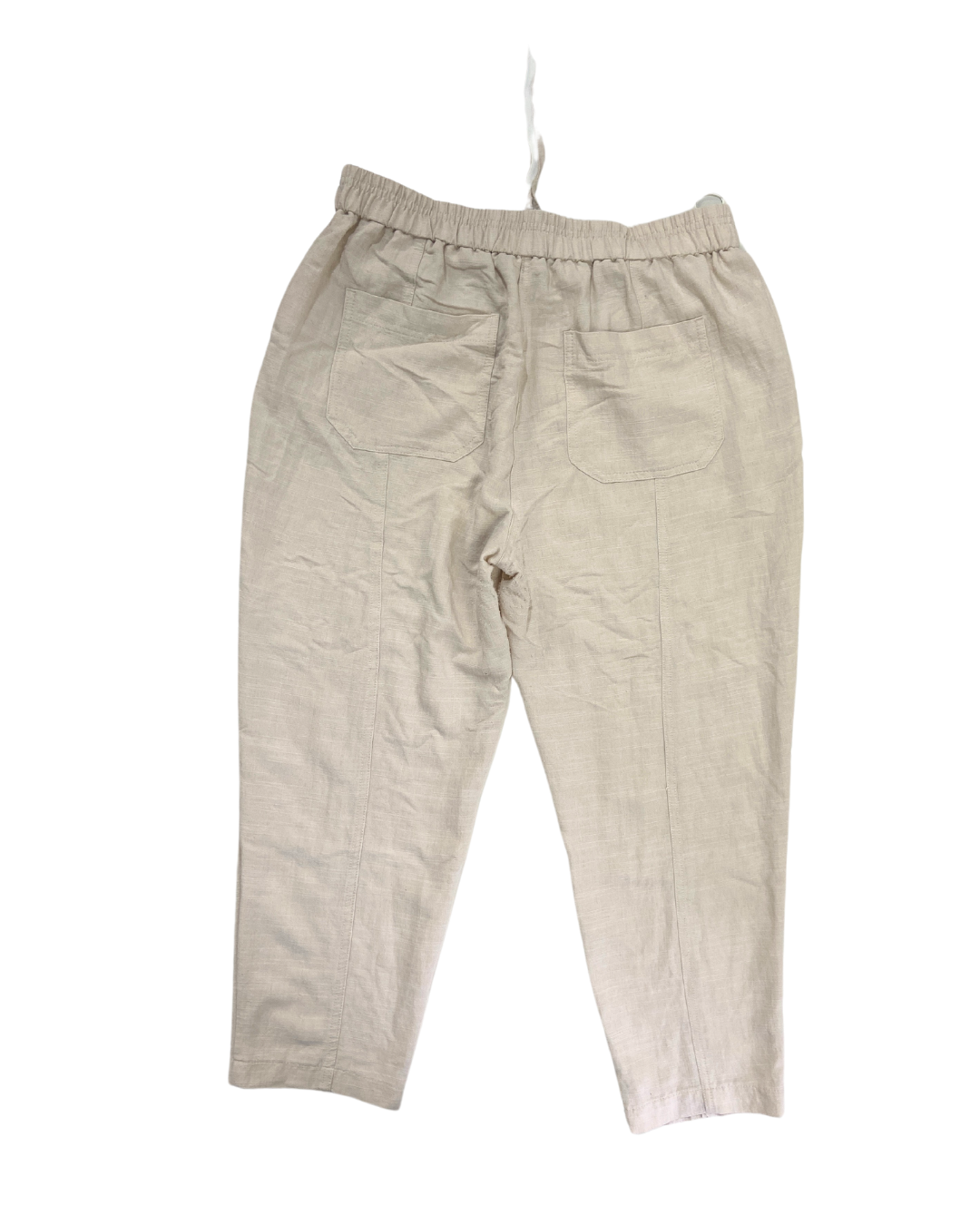 Peacocks Cream Drawstring Trousers