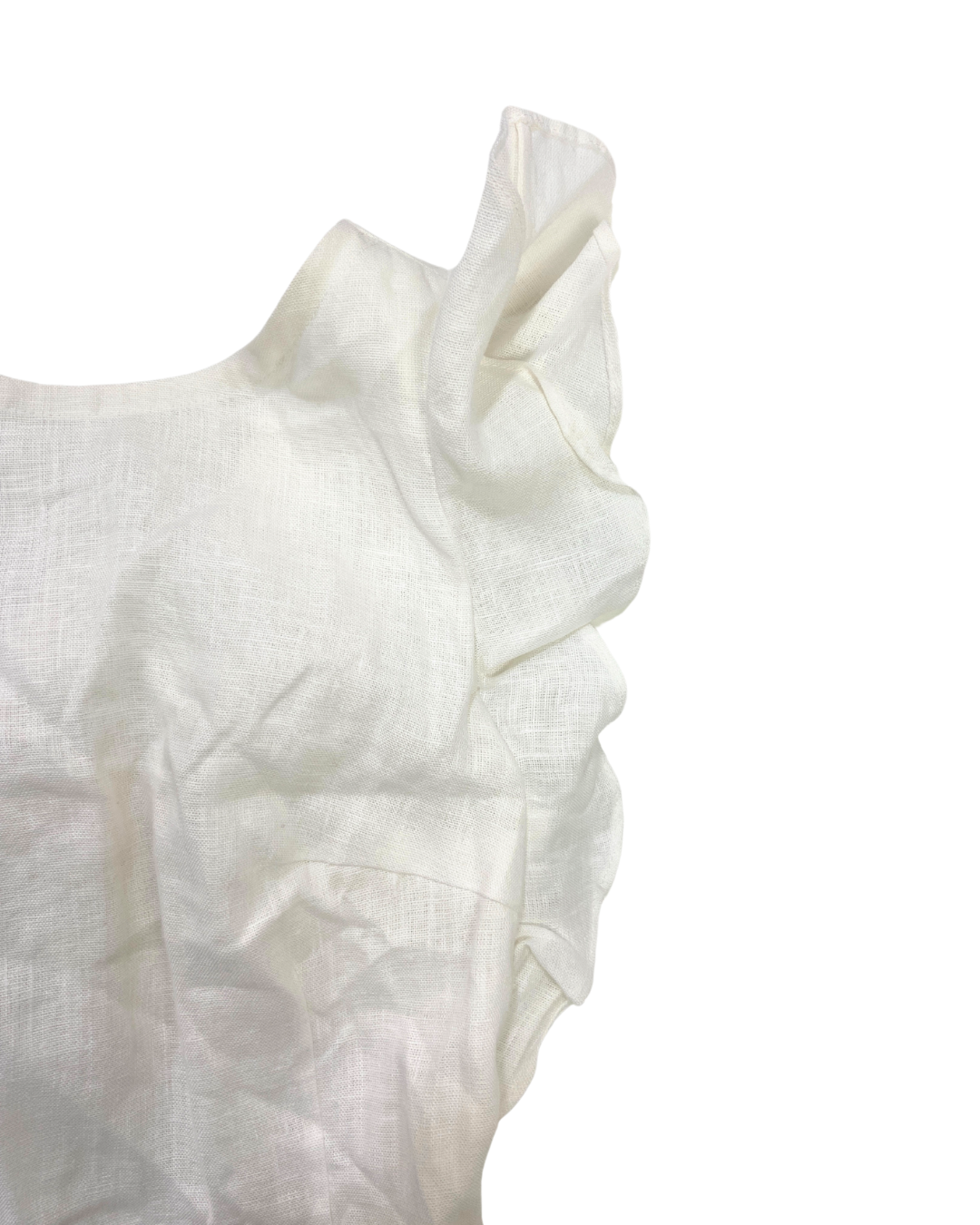 Unknown White Linen Dress